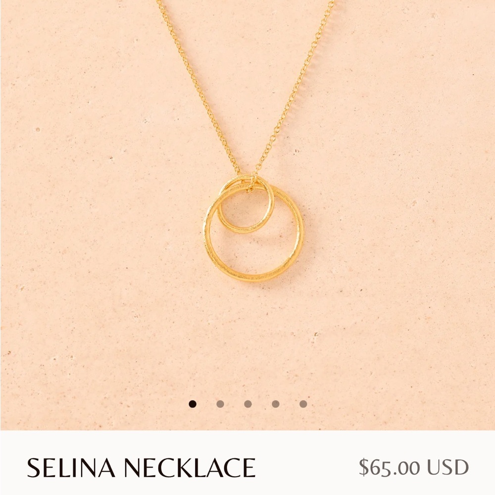 Agapee Plated Gold Necklace